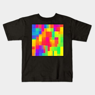 omg retro pattern abstract Kids T-Shirt